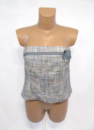 Топик sticky fingers, 10 (s), серый, как новый!