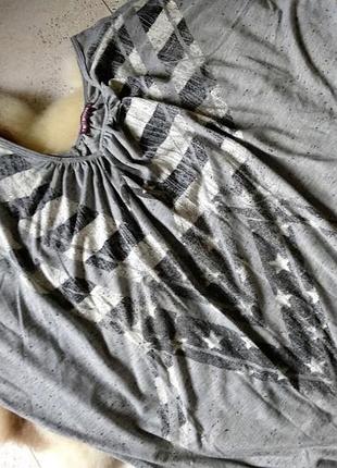 Футболка с флагом оверсайз