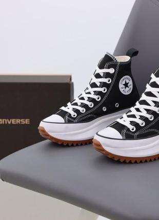 Кеді converse birds star hike hi