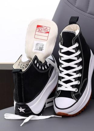 Кеди converse run star hike hi4 фото