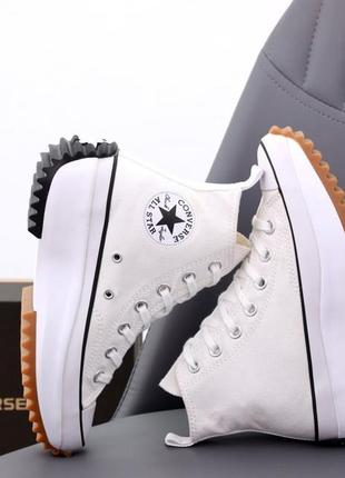 Кеди converse run star hike hi