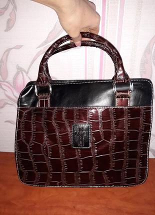 Шикарна сумка під крокодила christian art gifts
