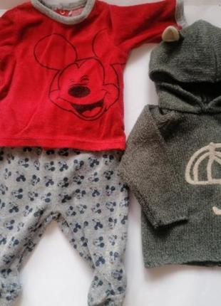 Комплект детской одежды для новорождённого zara disney