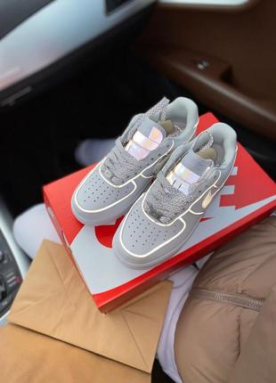 Кросівки рефлектив💥шикарные кроссовки nike air force
