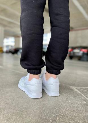 New balance white женские кроссовки нью баланс белые4 фото
