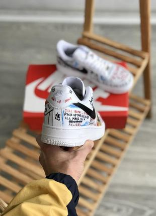 Кроссовки Nike Air Force 1 Utility QS Volt low кросівки4 фото
