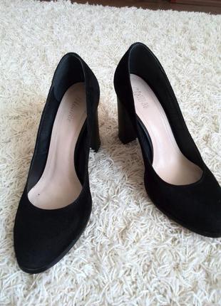Туфли замш 40