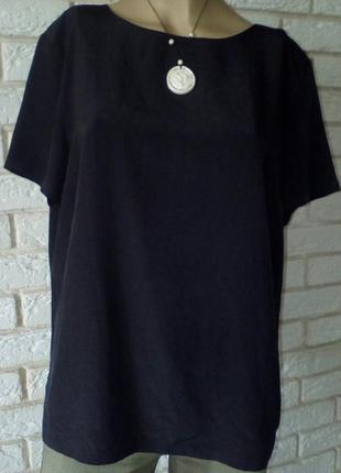 Базовая черная блуза   50 - 52