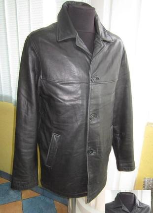 Кожаная мужская куртка yorn. германия. 56р. лот 6531 фото