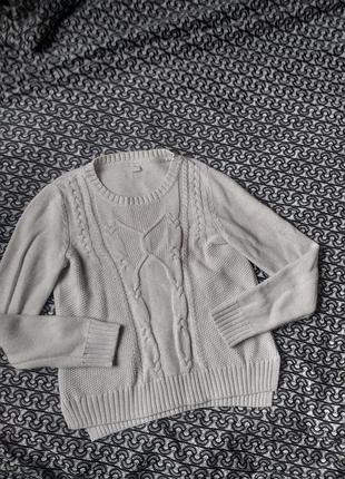 Свитер джимпер вязаный