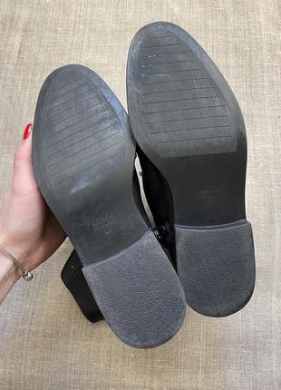 Демисезонные  ботинки  от zara, 40 р, натуральная кожа6 фото
