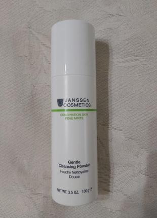 Очищаюча пудра janssen combination skin gentle cleansing powder
