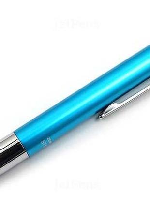 Кулькова ручка стилус zebra wing stylus c1 ballpoint pen — 0.7 mm — light blue3 фото