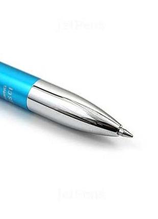 Шариковая ручка стилус zebra wing stylus c1 ballpoint pen - 0.7 mm - light blue5 фото