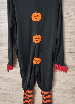Детский костюм тыква, гарбуз, скелет на 6, 7-8, 9-10, 11 лет