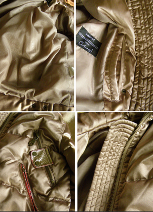 Дизайнерський теплий пуховик roosyer куртка , s, сток4 фото