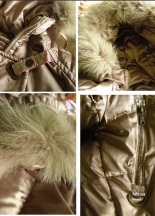 Дизайнерський теплий пуховик roosyer куртка , s, сток3 фото