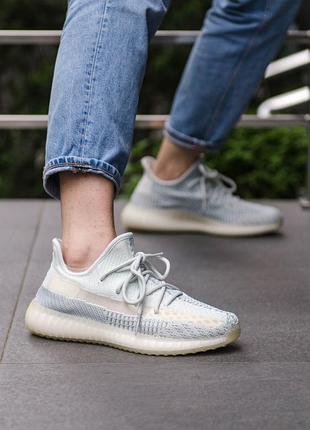 Кросівки yeezy boost 350 v2 cloud white кроссовки