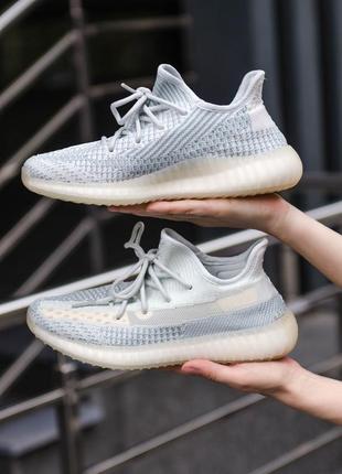 Кросівки yeezy boost 350 v2 cloud white кроссовки6 фото