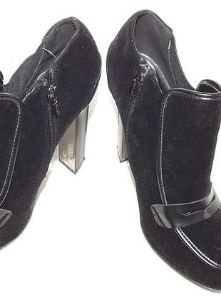 Ботильйони туфлі 38 розмір, закриті centro 24,5 устілка