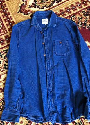 Сорочка джинсова чоловіча, розмір м