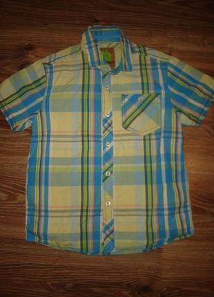 Next рубашка некст на 9 лет в идеале, 100% коттон