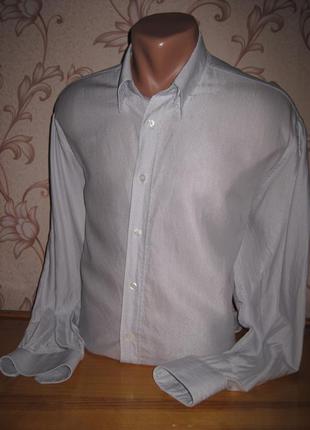 Рубашка мужская. размер ххl (смотрите замеры). в хорошем состоянии! westbury.