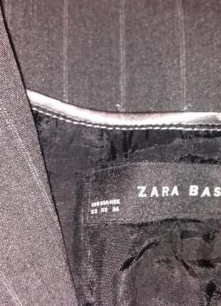Стильный пиджак zara xs3 фото