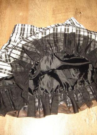 Нарядная юбка dunnes на 2-3 года, (реально дольше)3 фото