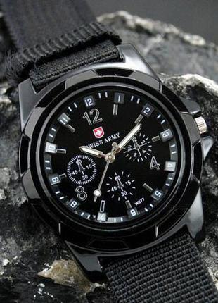 Чоловічі армійські наручний годинник swiss army1 фото
