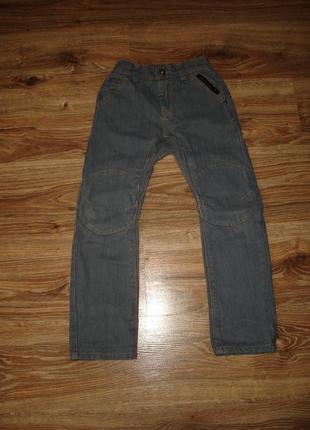 Модные джинсы с мотней на 6 лет рост 116 см