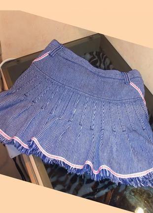 Юбка джинсовая рост 140