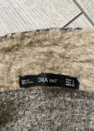 Zara шерстяна спідниця