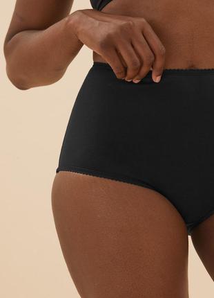 Набор трусиков marks &spencer высокой посадки full briefs р.10,12,14,16,18,202 фото