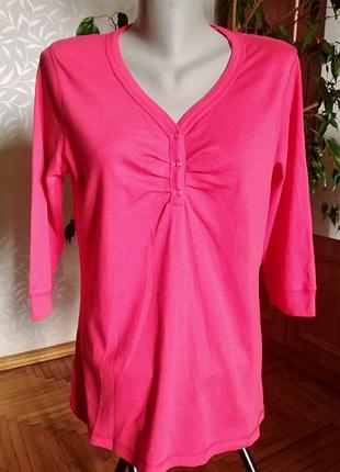 Новий бавовняний реглан famous basics, розмір-l