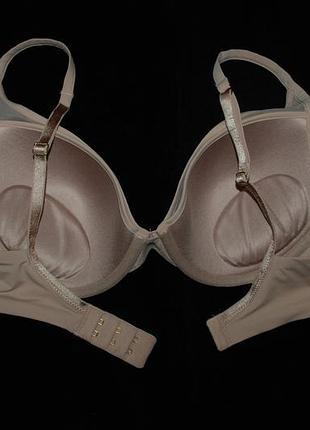 Элитный контурный нюдовый бюстгальтер пуш ап с глубоким вырезом thirdlove (сша)4 фото