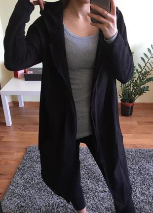 Кардиган bershka пальто куртка кофта накидка с карманами