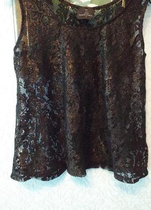 Чудесная гипюровая маечка  next