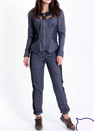 Костюм рожевий із сіточкою та рюшами! розмір м