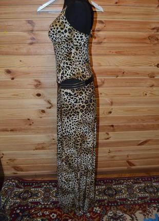 Платье poliit! в леопардовый принт! декор4 фото