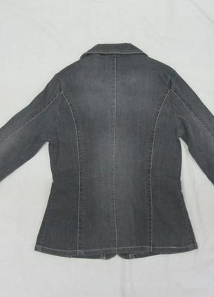Джинсова куртка джинсовий піджак garcia розмір s сток2 фото