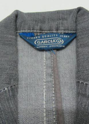 Джинсова куртка джинсовий піджак garcia розмір s сток3 фото