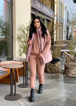 Костюм трійка (костюм + жилетка) є в 4-х кольорах