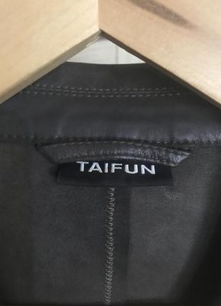 Шикарна шкіряна куртка, піджак taifun4 фото
