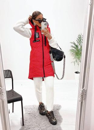 Женская жилетка весна-осень