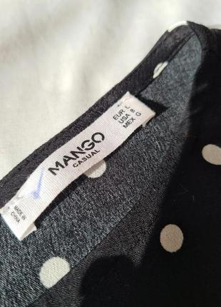 Платье в горох mango7 фото