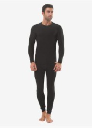 Термокостюм мужской (чёрный,серый)