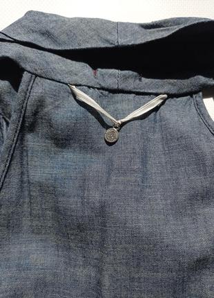Tommy hilfiger. джинсовое платье туника l размер.8 фото
