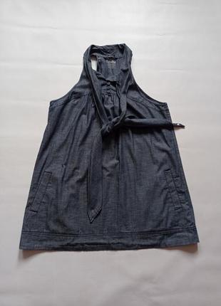 Tommy hilfiger. джинсовое платье туника l размер.1 фото