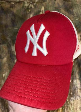 Бейсболка трекер new era new york yankees, оригинал, one size8 фото